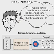 Massive generation of tailored double emulsions